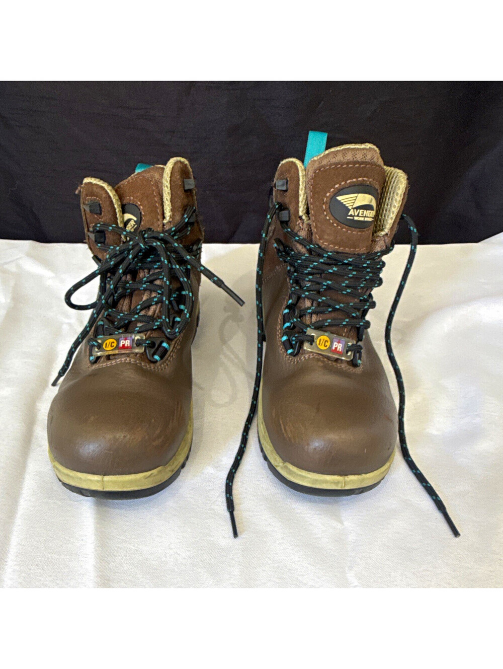 Avenger A7285 Breaker EH Work Boots Brown Women's 8 Medium Width